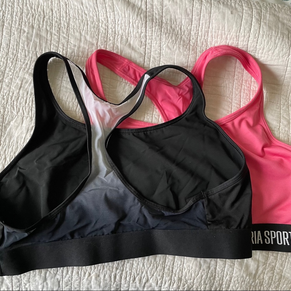 Pair of VS sport bras size XL